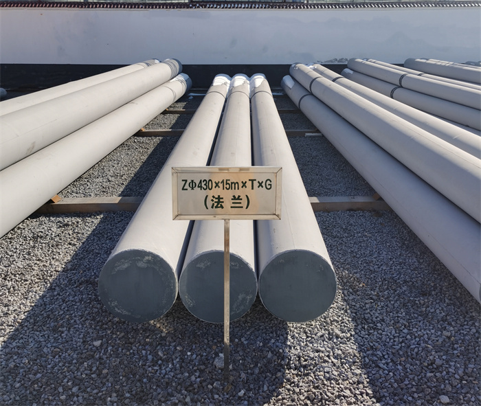 苏仙430×15米×T×G砼电力电杆