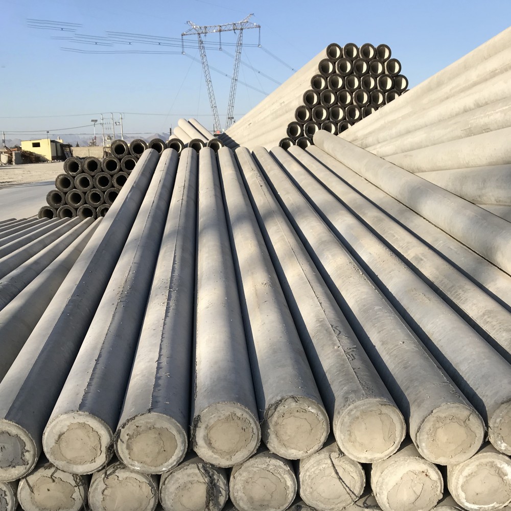 苏仙190×18米非预应力水泥电线杆