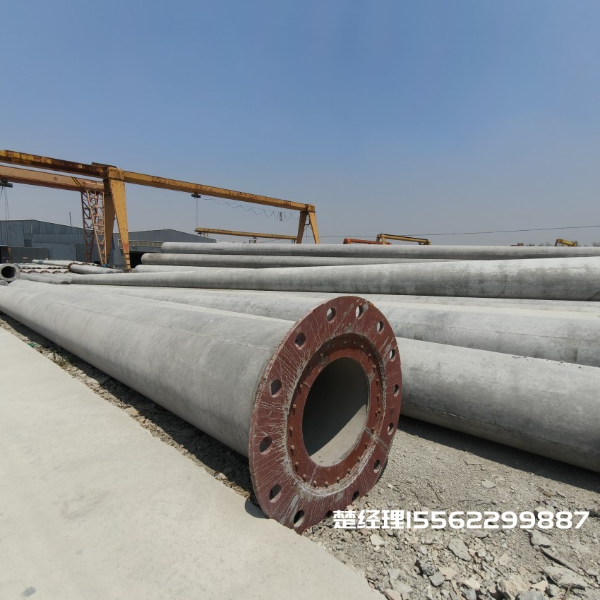 苏仙12米无拉线电杆